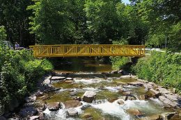 Brücken von Glück: Fachwerktrogbrücke in Bad Krozingen
