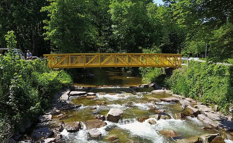 Brücken von Glück: Fachwerktrogbrücke in Bad Krozingen