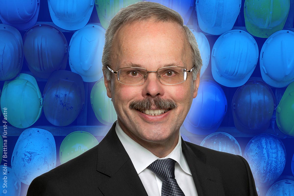 Dipl.-Ing. Otto Schaaf ist eines von 14 Vorstandsmitgliedern der Gütegemeinschaft Kanalbau und vertritt die DWA.