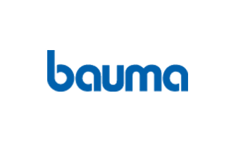 Logo der Fachmesse bauma - Weltleitmesse für Baumaschinen, Baustoffmaschinen, Bergbaumaschinen, Baufahrzeuge und Baugeräte