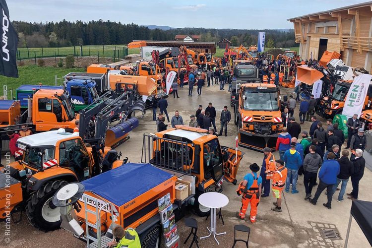 Im Ostallgäu präsentierten im letzten Mai 18 Unternehmen interessierten Besuchern eine große Vielfalt an Anbaugeräten und Kommunalfahrzeugen.