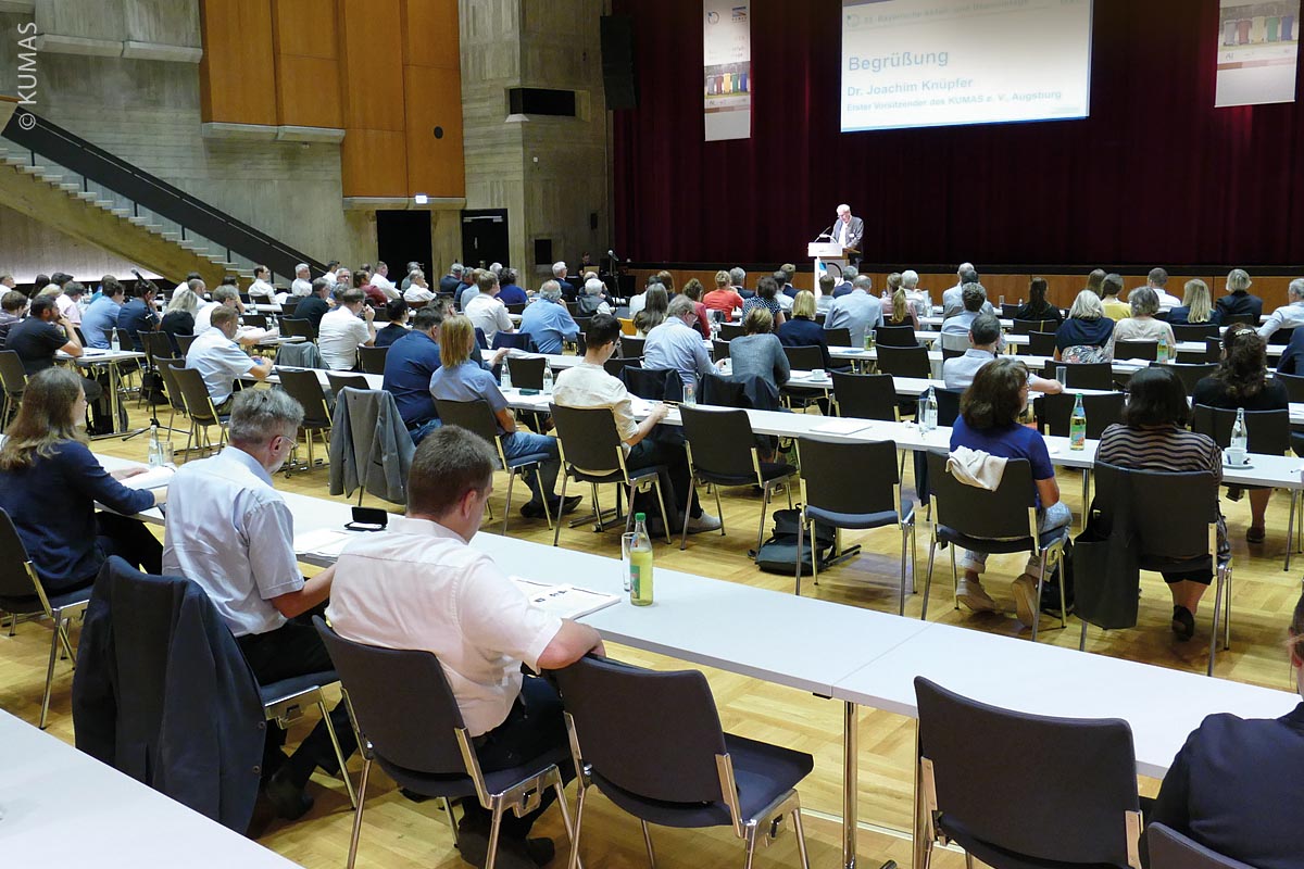 KUMAS-Fachkongresse – hier die Bayerischen Abfall- und Deponietage 2022 – endlich wieder in Präsenz