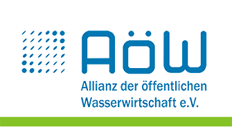 AöW-Logo, Allianz der öffentlichen Wasserwirtschaft e.V.