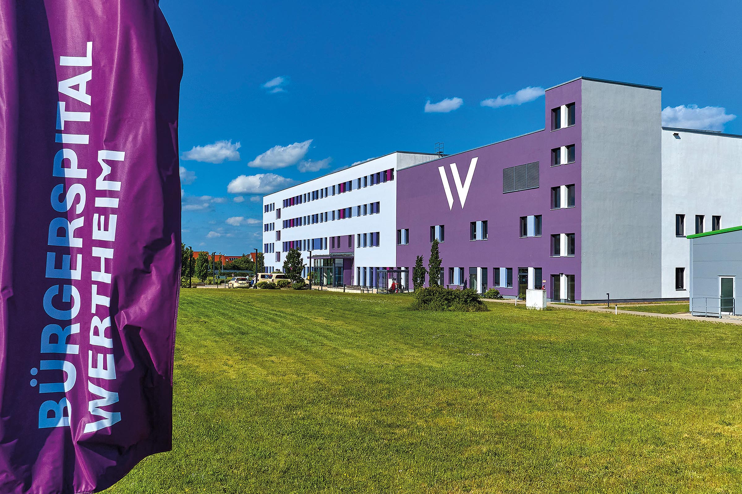 Außenansicht des Bürgerspitals in Wertheim
