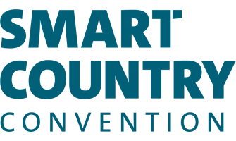 Logo der Veranstaltung Smart Country Convention aus Berlin.