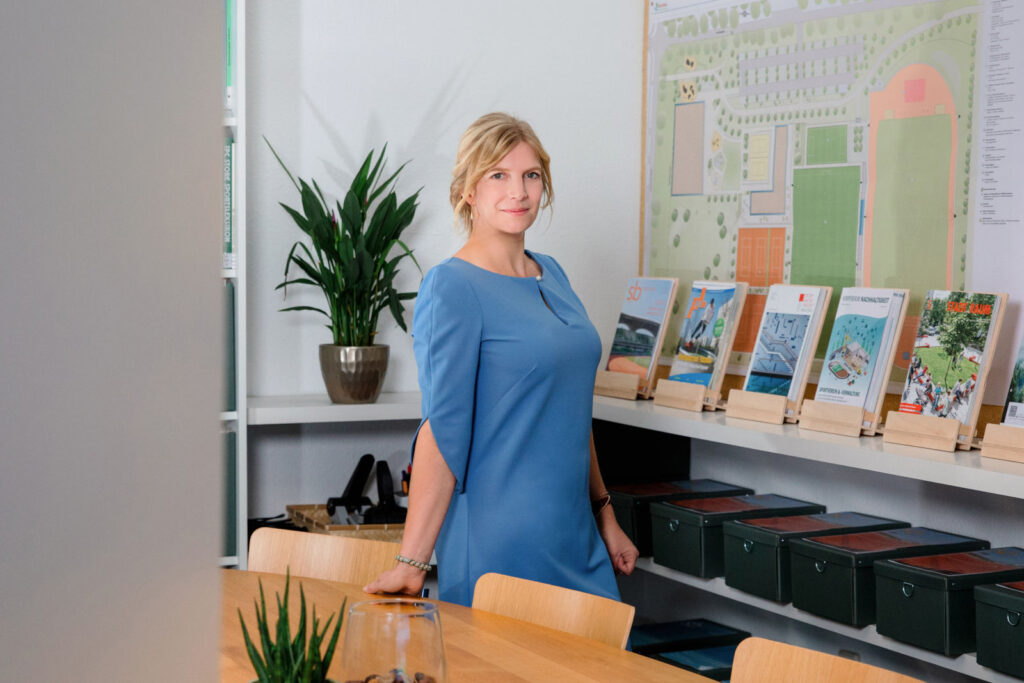 Ulrike Moser, Landschaftsarchitektin bei PS+ in Osnabrück.