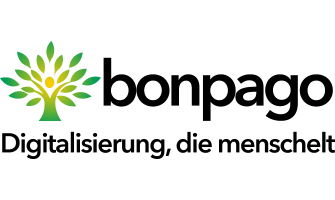 Firmenlogo der Bonpago GmbH aus Frankfurt am Main.