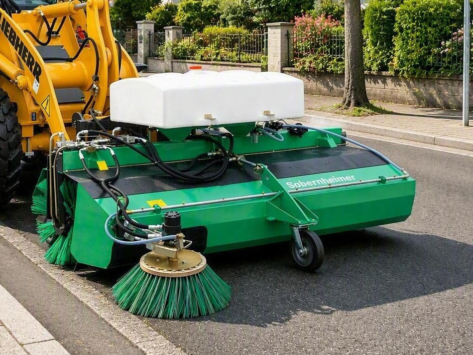 Perfekte Sauberkeit für jede Fläche. Die FKM Solid von SMB kombiniert Robustheit, Effizienz und Langlebigkeit für den täglichen Einsatz auf Straßen, Wegen und Plätzen.
