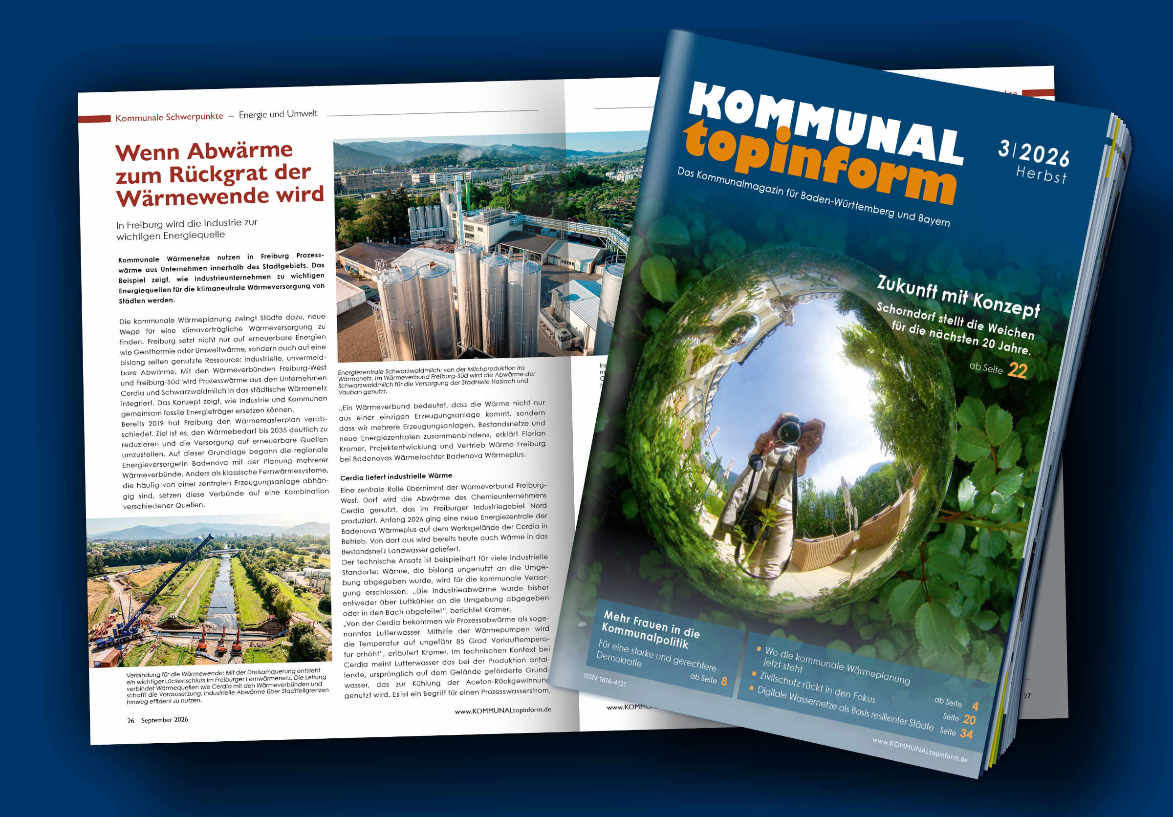 Titelbild von KOMMUNALtopinform - Septemberausgabe 2026